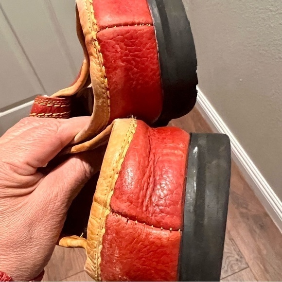 JOHN FLUEVOG vintage leather mules.  Size 9 - Picture 5 of 7